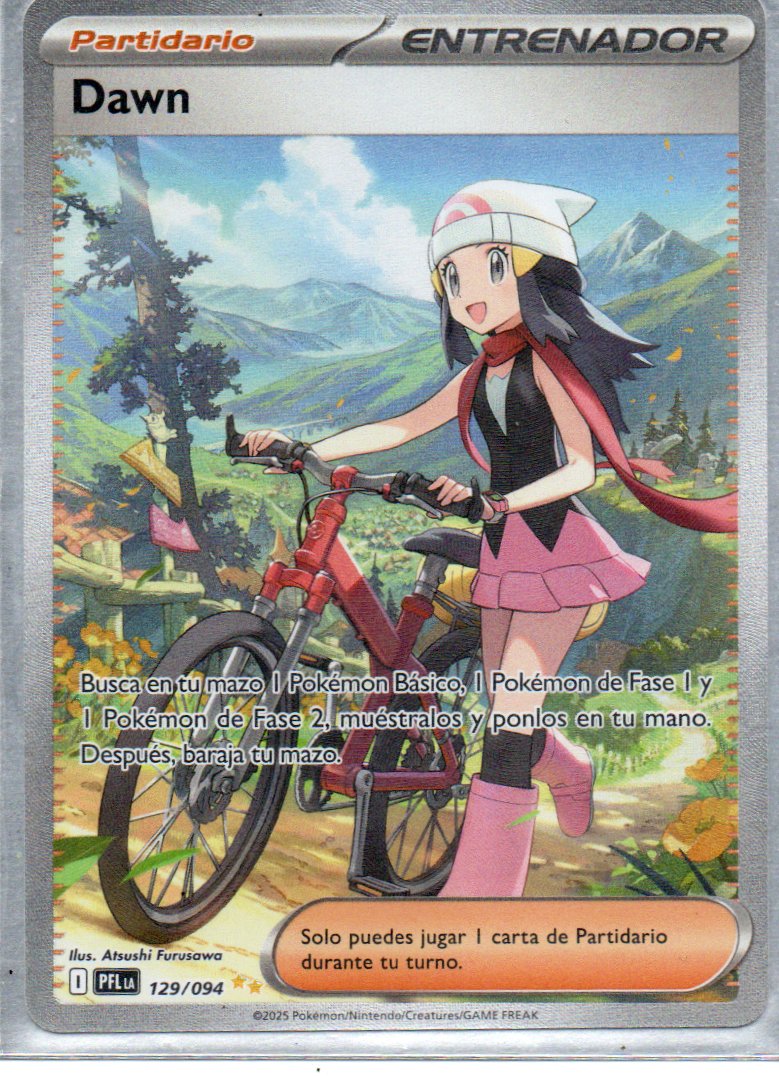 Dawn 129 Special Illustration rare Español