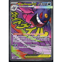Mega-Gengar ex 269 Mega attack rare Español