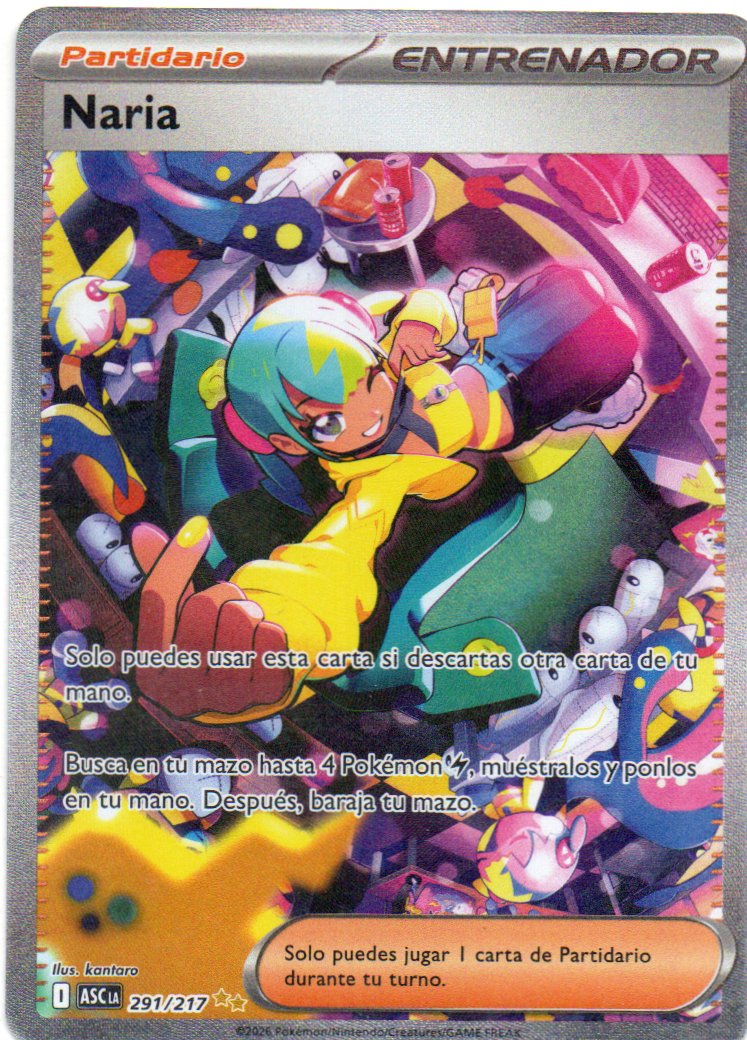 Naria 291 Special Illustration rare Español