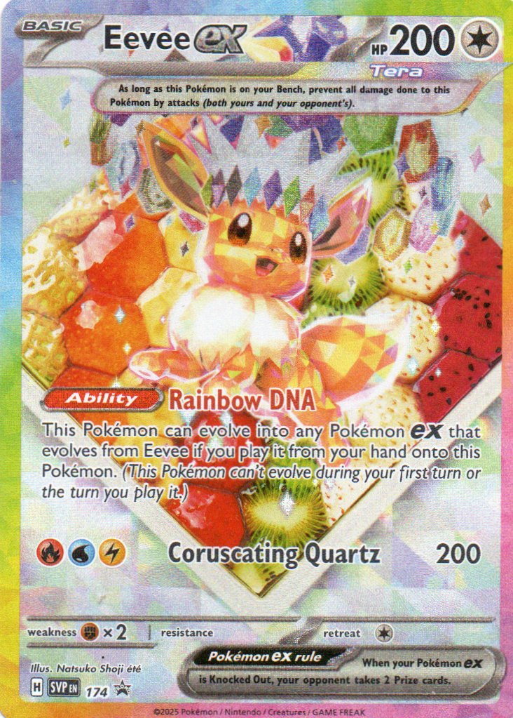 Eevee ex 174 Promo Ingles