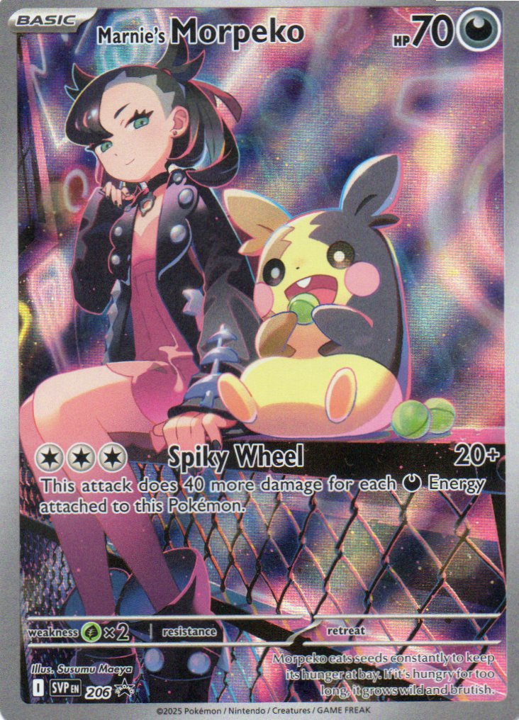 Marnie's Morpeko 206 Promo Ingles
