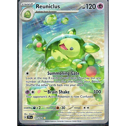 Reuniclus 171 Illustration rare Ingles