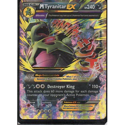 M Tyranitar EX 43 Ultra rare Ingles