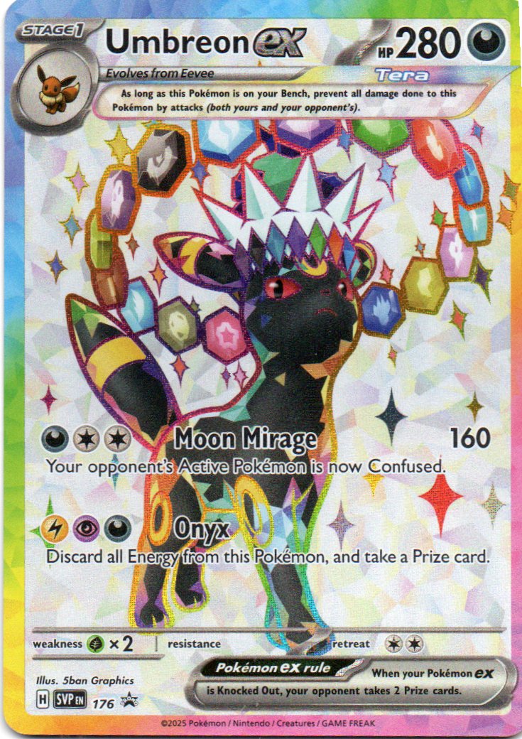 Umbreon ex 176 Promo Ingles