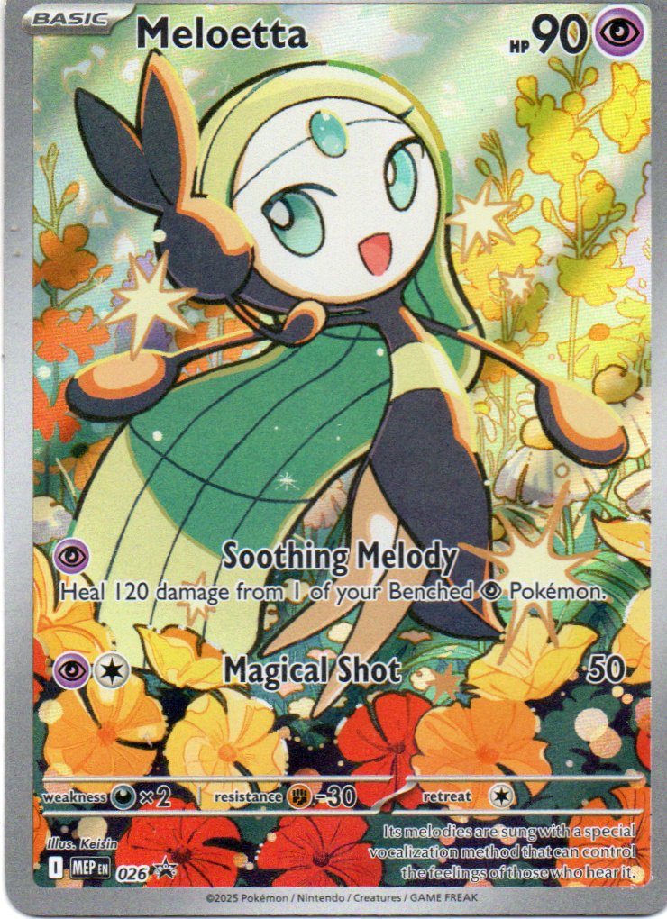 Meloetta 26 Promo Ingles