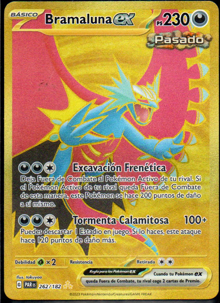 Bramaluna ex 262 Hyper rare Español