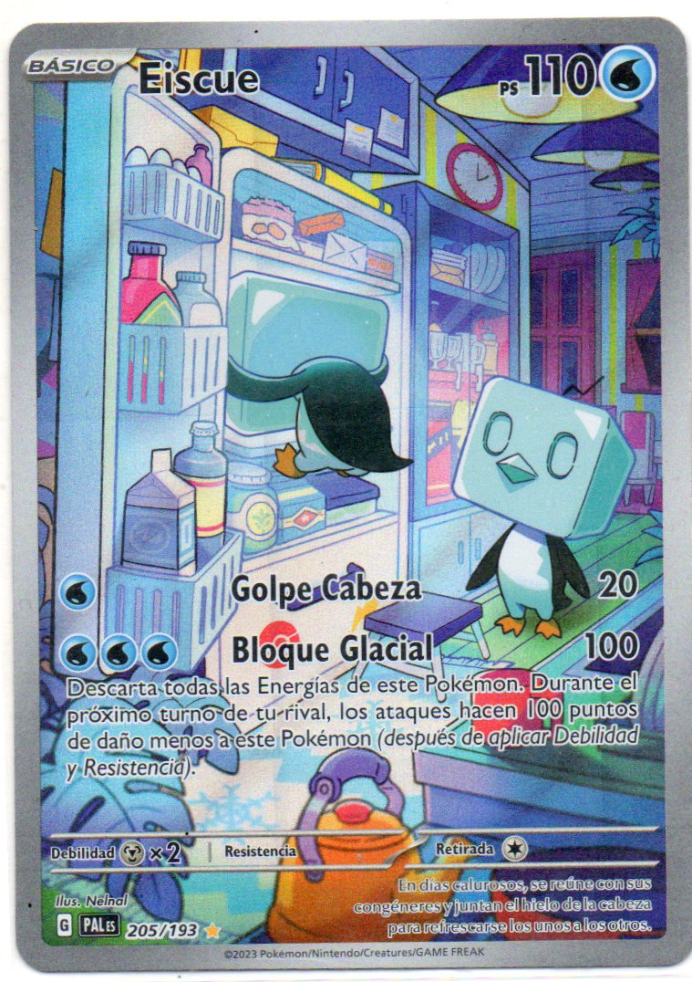 Eiscue 205 Illustration rare Español