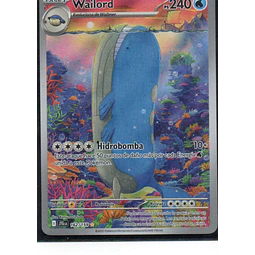 Wailord 162 Illustration rare Español