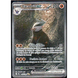 Excadrill ex 168 Special Illustration rare Español