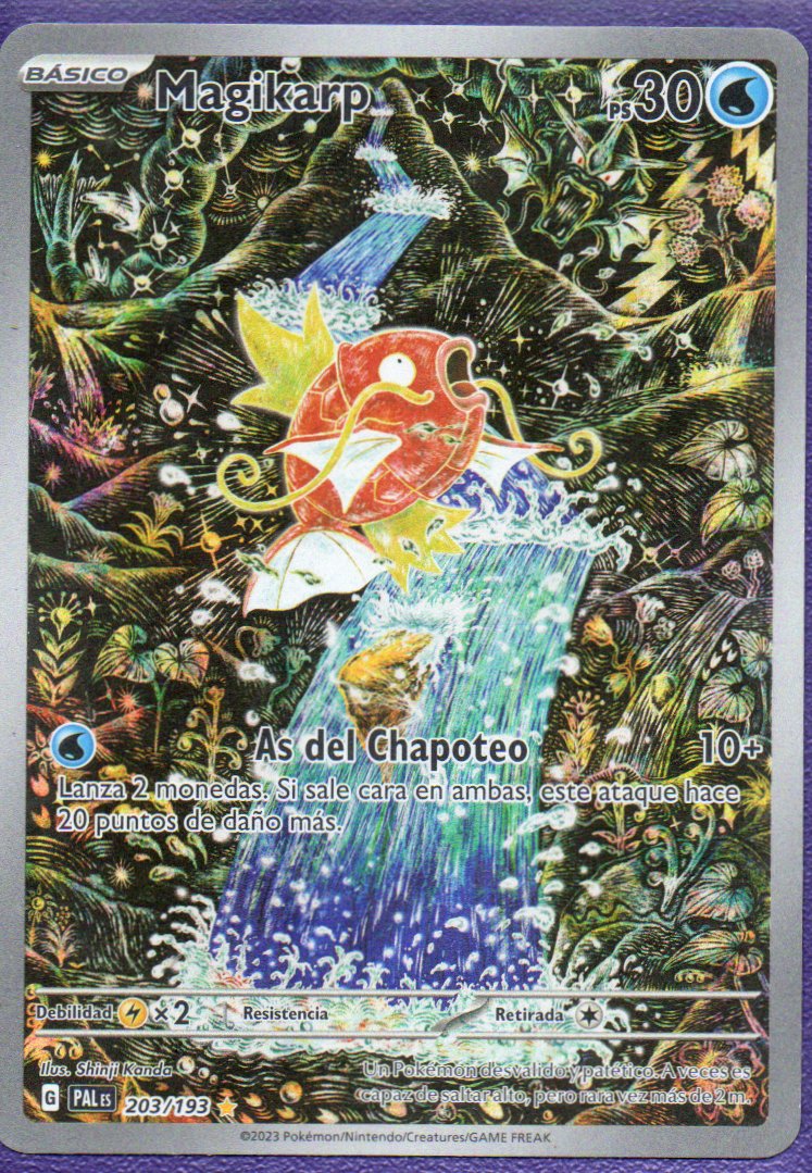 Magikarp 203 Illustration rare Ingles
