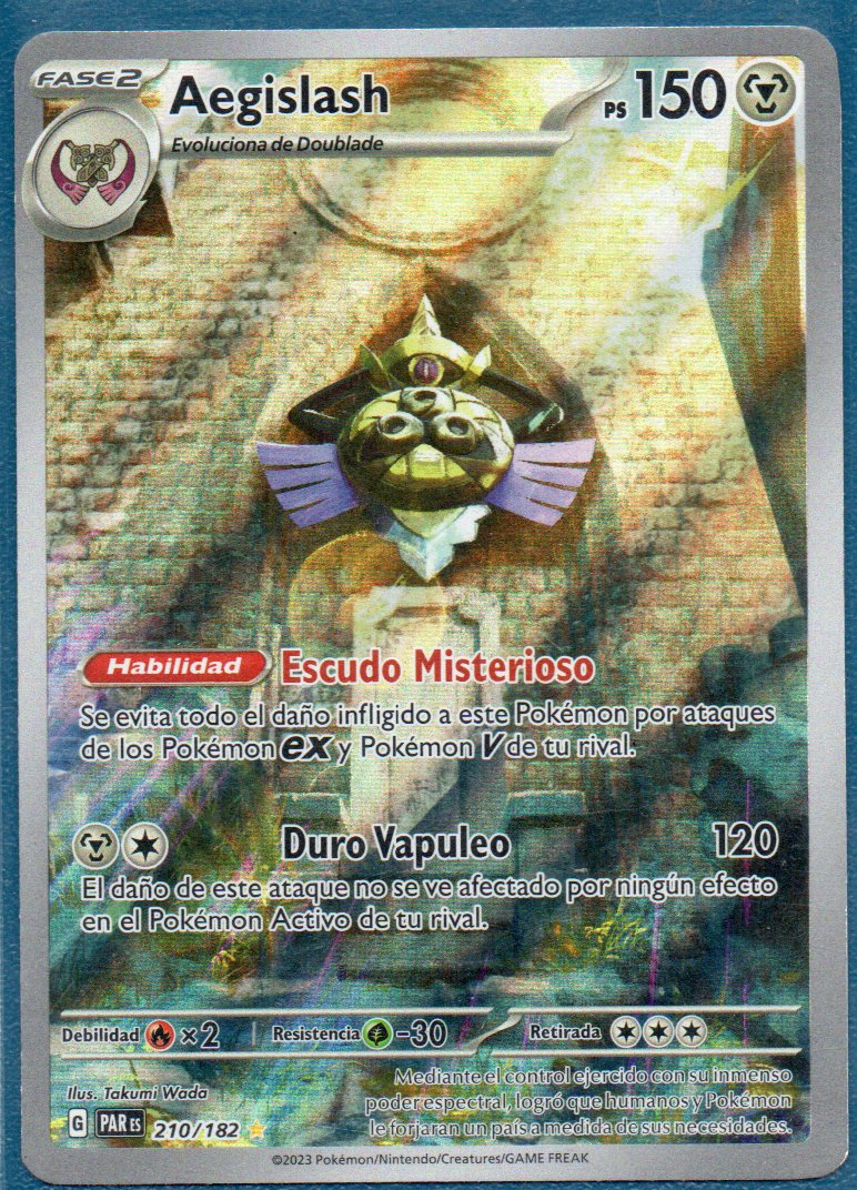 Aegislash 210 Illustration rare Español