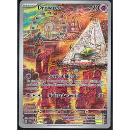 Drowzee 210 Illustration rare Español
