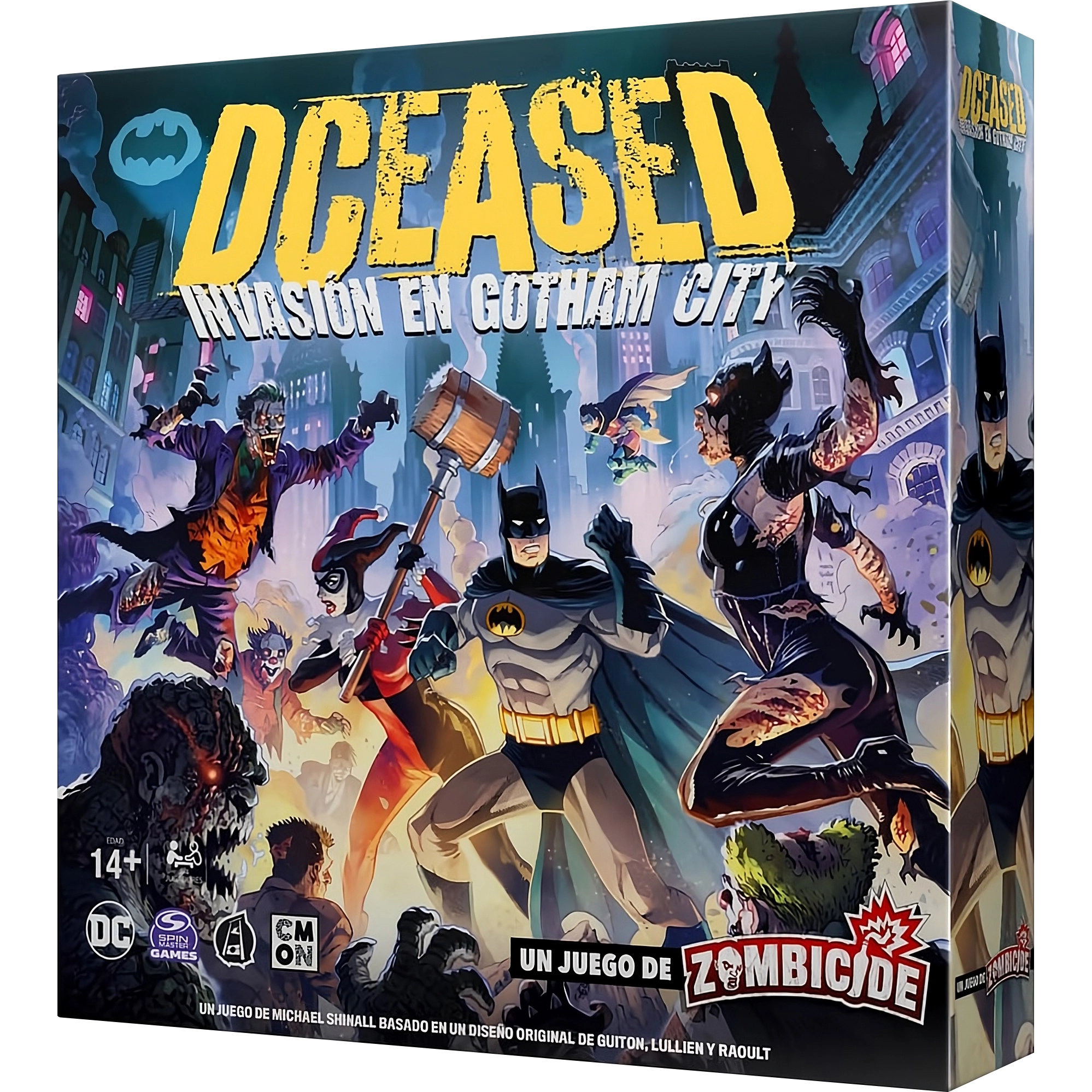 Dceased Invación en Gotham City Zombicide - Juego de Mesa