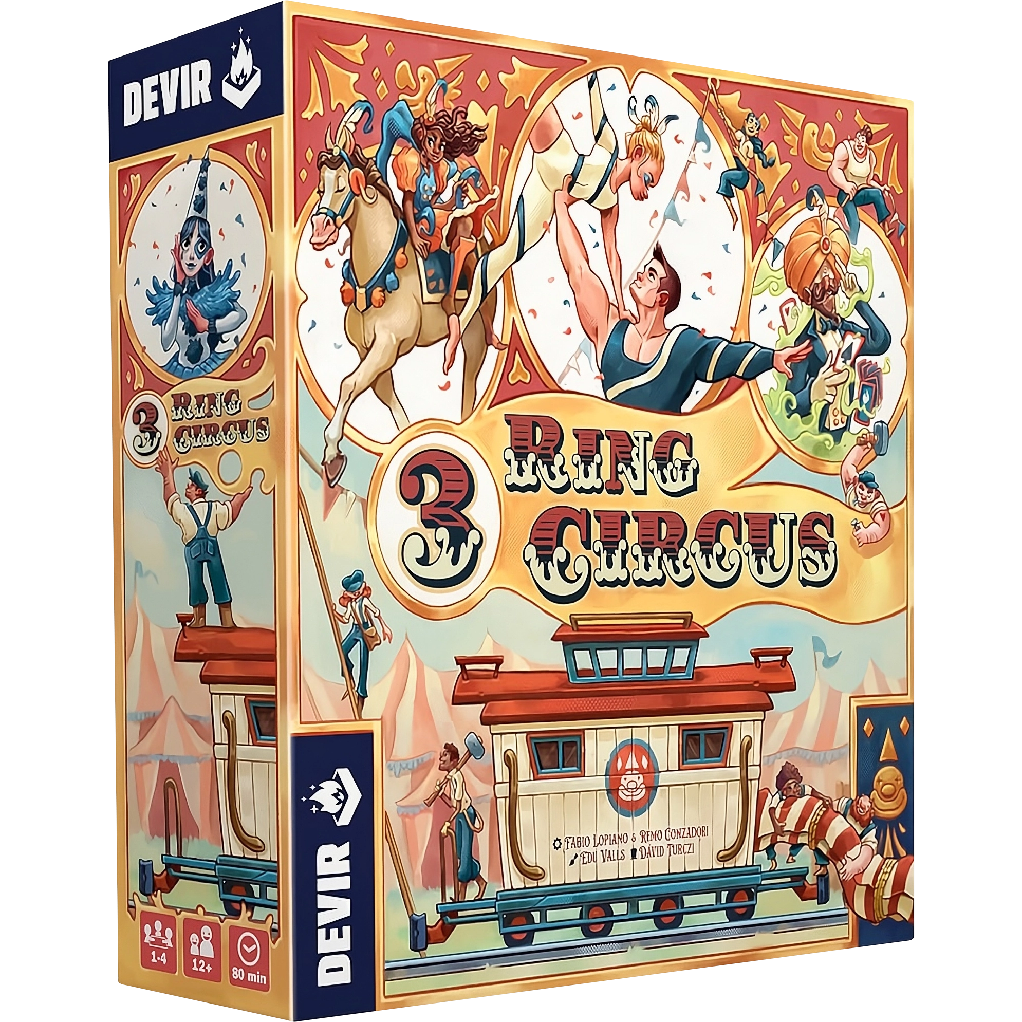 3 Ring Circus - Juego de Mesa