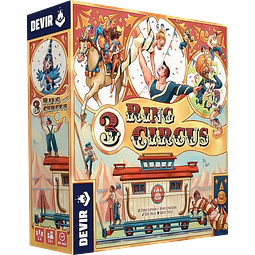 3 Ring Circus - Juego de Mesa