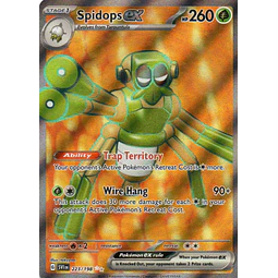 Spidops ex 223 Ultra rare Ingles