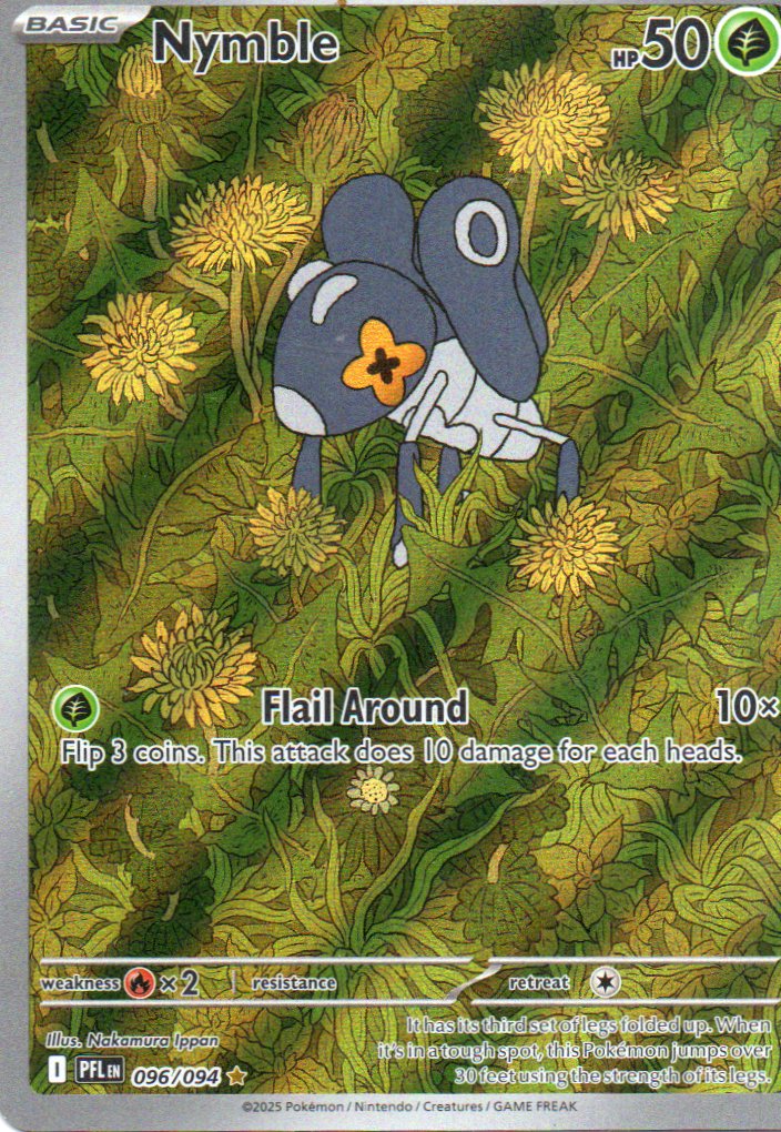 Nymble 96 Illustration rare Ingles