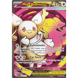 Mega Audino ex 253 ultra rare Ingles
