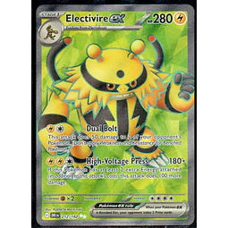 Electivire ex 212 Ultra rare Ingles
