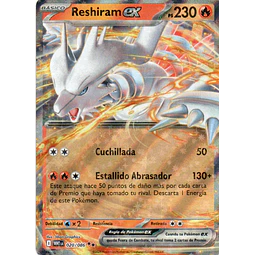 Reshiram ex 20 Double rare Español