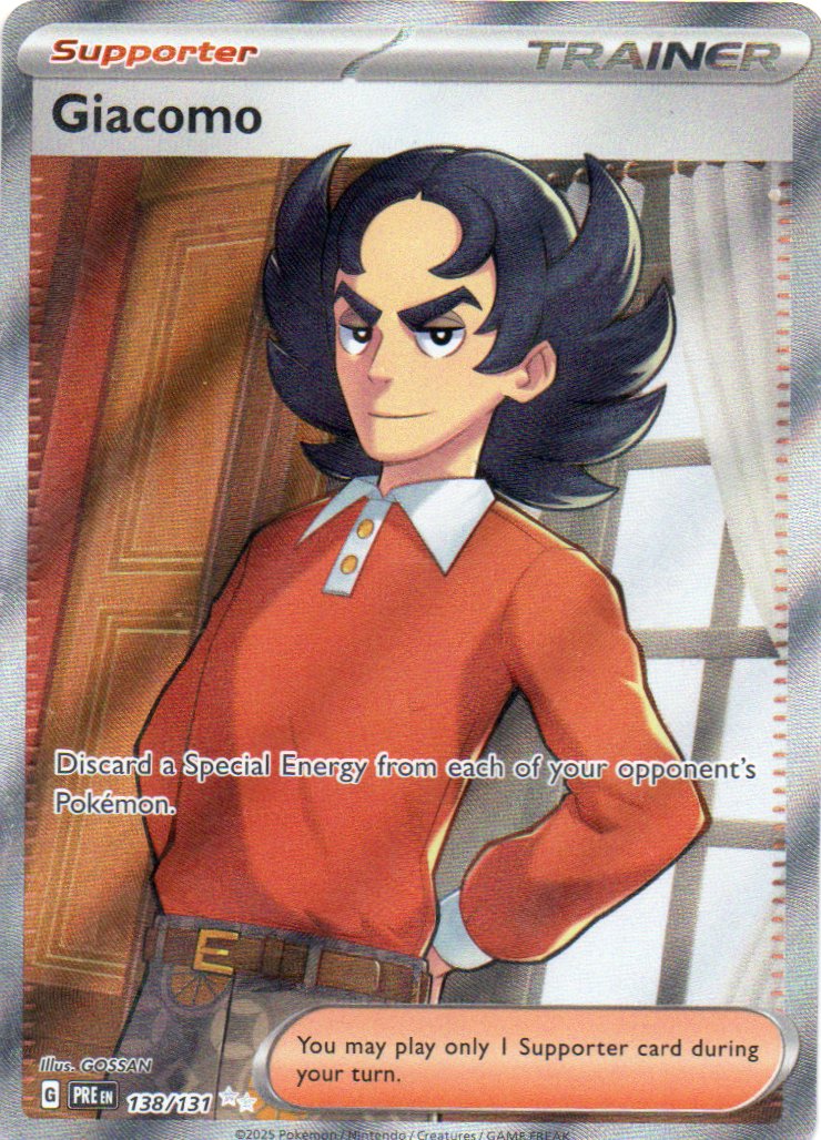 Giacomo 138 ultra rare Ingles