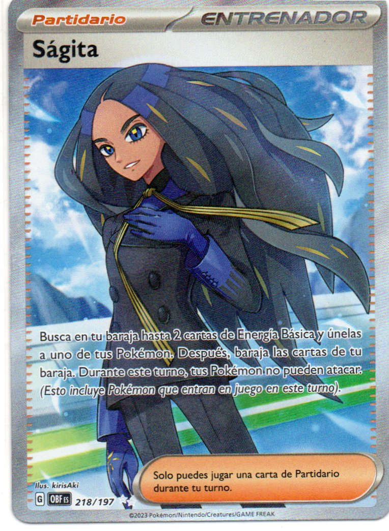 Sagita 218 ultra rare Español