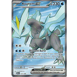 Kyurem ex 157 Ultra rare Ingles