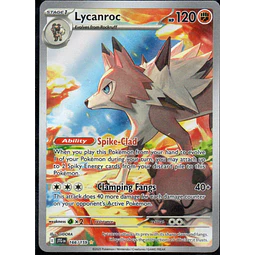 Lycanroc 166 Illustration rare Ingles