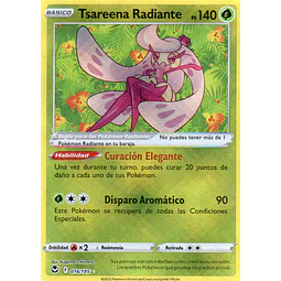 Tsareena Radiante 16 Radiant rare Ingles