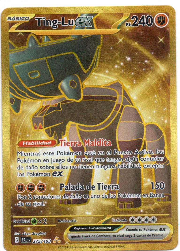 Ting-Lu ex 275 Hyper rare Ingles