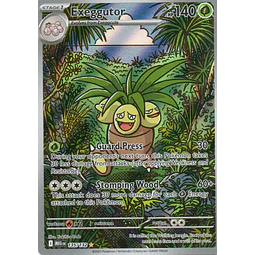Exeggutor 135 Illustration rare Ingles