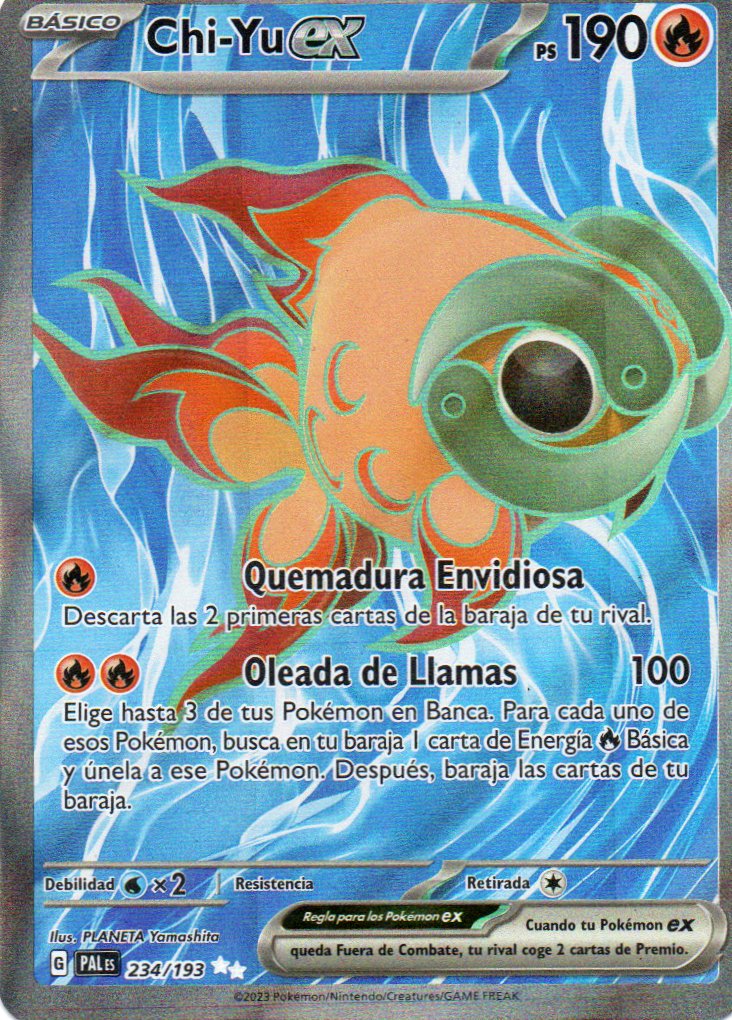 Chi-Yu ex 234 Ultra rare Español