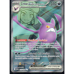 Crobat ex del Equipo Rocket 217 Ultra rare Español