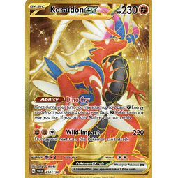 Koraidon ex 254 Hyper rare Ingles