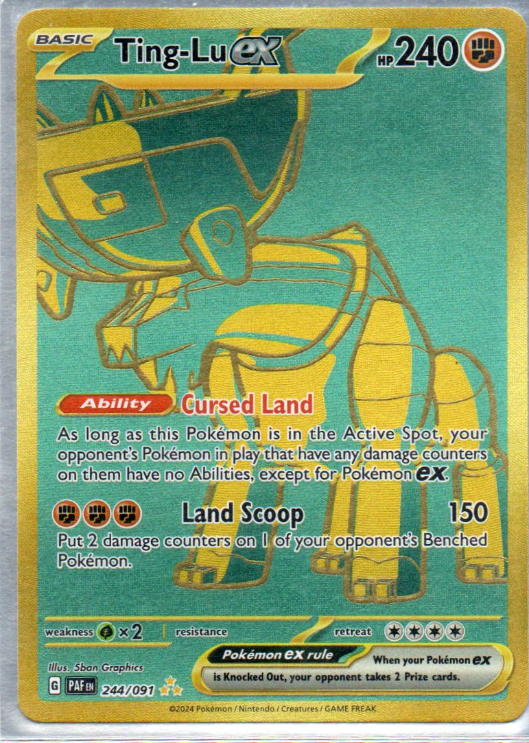 Ting-Lu ex 244 Hyper rare Ingles