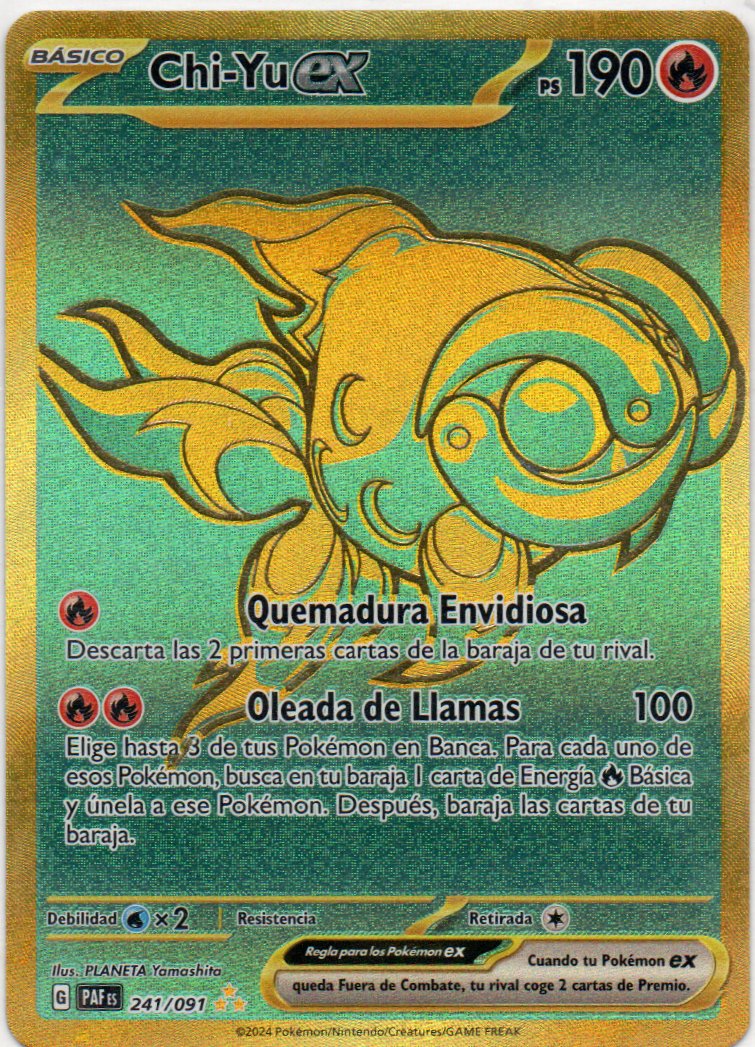 Chi-Yu ex 241 Hyper rare Español