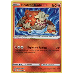 Heatran Radiante 27 Radiant rare Español
