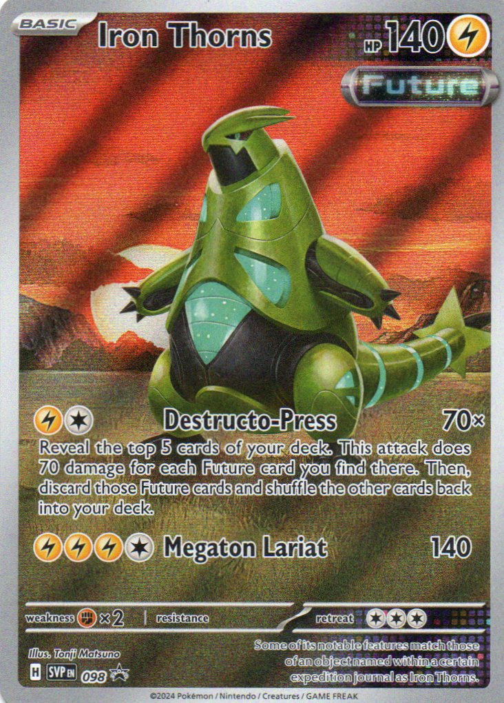 Iron Thorns 98 Promo Ingles