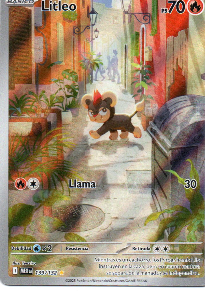 Litleo 139 Illustration rare Español