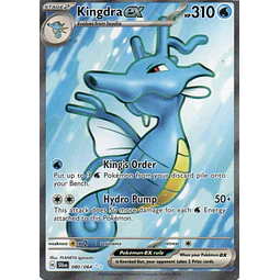 Kingdra ex 80 Ultra rare Ingles