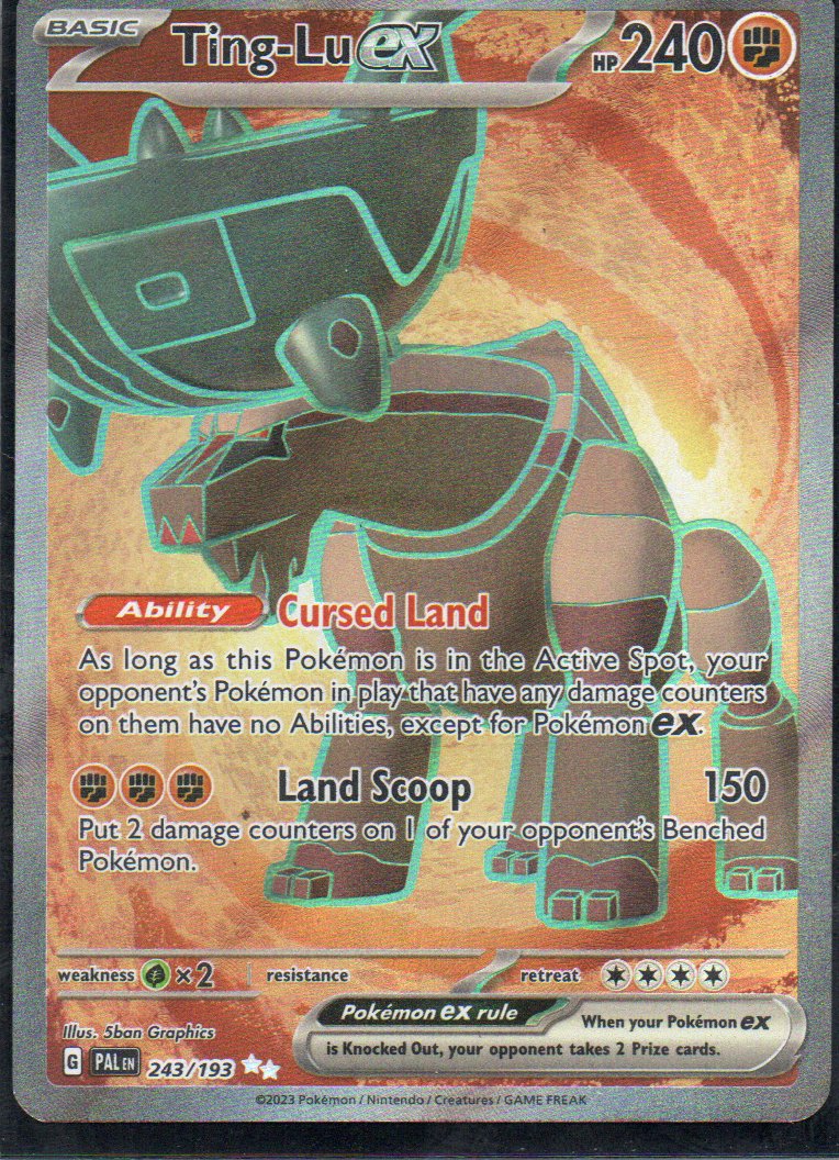 Ting-lu ex 243 Ultra rare Ingles