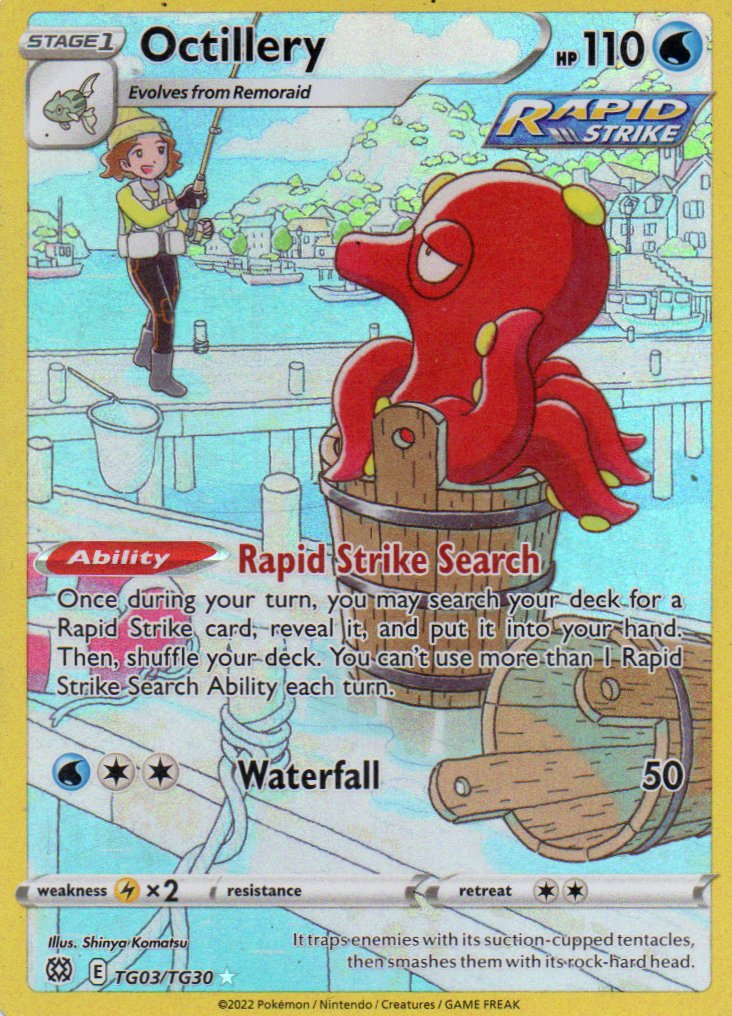Octillery TG03 Ultra rare Ingles
