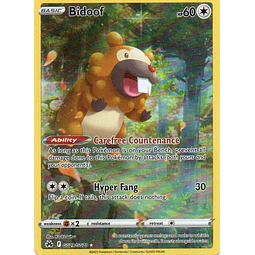 Bidoof GG29 Ultra rare Ingles
