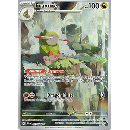 Fraxure 77 Illustration rare Ingles