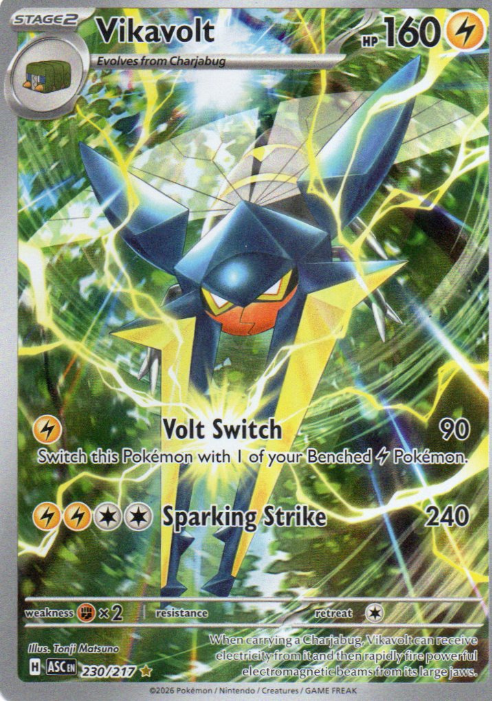 Vikavolt 230 Illustration rare Ingles