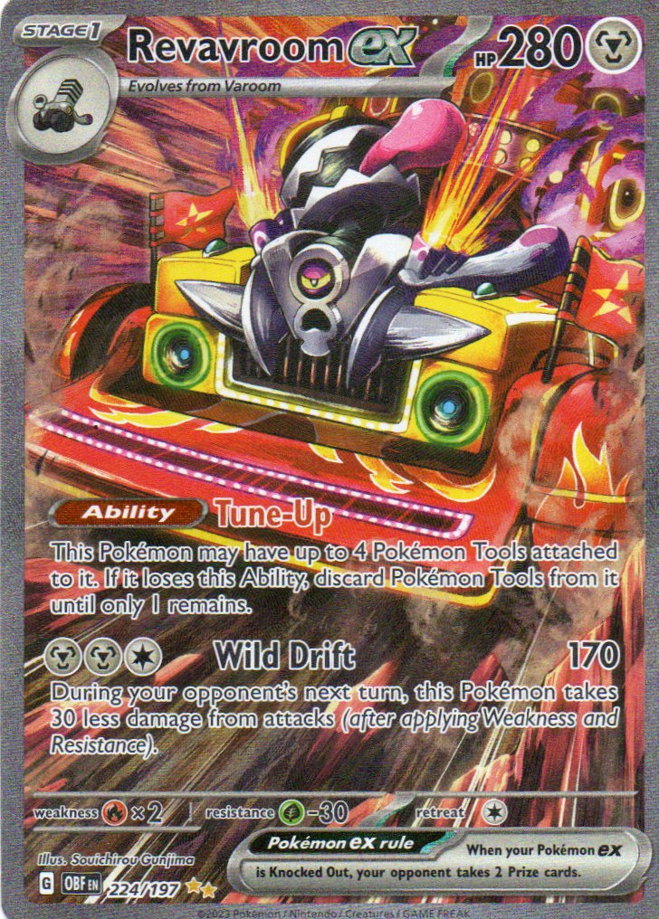 Revavroom ex 224 Special Illustration rare Ingles