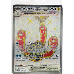 Wugtrio ex 190 Ultra rare Ingles