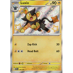 Luxio 136 Shiny rare Ingles