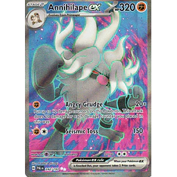 Annihilape ex 242 Ultra rare Ingles