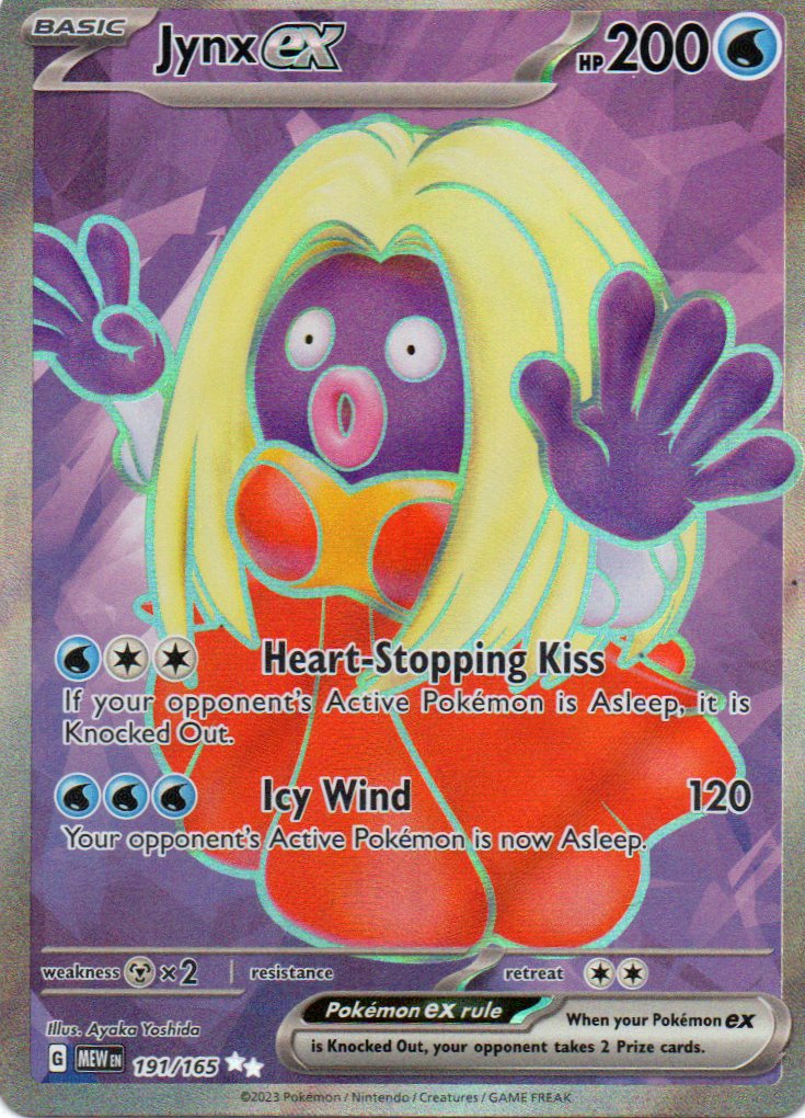 Jynx ex 191 Ultra rare Ingles